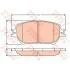 Тормозные колодки дисковые TOYOTA Camry(V30) &quot;F &quot;01-06 TRW GDB3628 (фото 2)