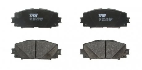 Тормозные колодки дисковые TOYOTA Yaris/Prius \'\'F "06>> TRW GDB4173