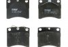 Колодки тормозные дисковые передние, R15, VW LT T4, 90-96 (тип LUCAS) (вент.диск) GDB791