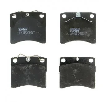 Колодки тормозные дисковые передние, R15, VW LT T4, 90-96 (тип LUCAS) (вент.диск) TRW GDB791