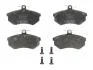 Колодка торм. диск. AUDI A4, VW передн. (пр-во TRW) GDB826