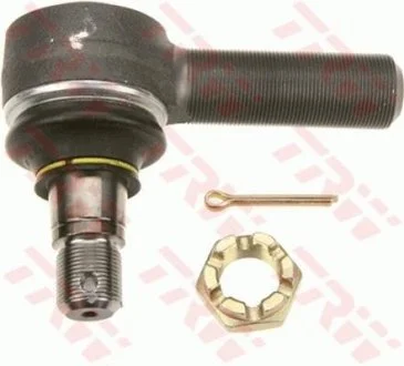 - Накінечник кермової тяги DAF, MAN, MB, RENAULT left, (M24x1,5, 120mm, M30x1,5) TRW JTE4058