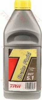 Жидкость тормозная DOT 5.1 BRAKE FLUID, 1 л TRW PFB501 (фото 1)