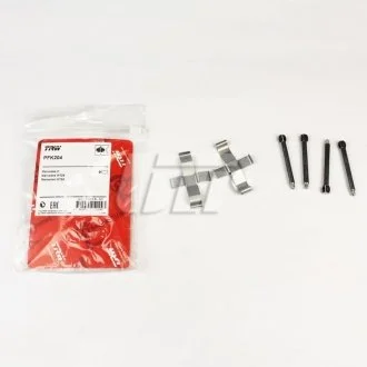 Комплект монтажный тормозных колодок, MB C (W202), S (W126), 85-01 TRW PFK204