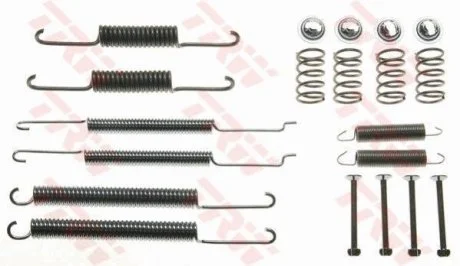 - Комплект для монтажу колодок до барабанів Skoda Octavia, Roomster; VW Caddy II Seat Inca; 1,2-2,0 95- TRW SFK280