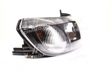 Фара права Ford Transit, Tourneo (00-) чорна під коректор TYC 20-A065-A5-2B