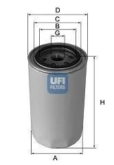 Фильтр масла UFI 2327200