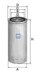 Топливный фильтр UFI 24.370.00