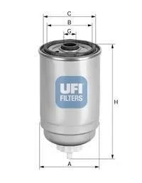 Паливний фільтр UFI 24.397.00