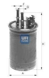 Паливний фільтр UFI 24.409.00 (фото 1)
