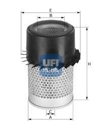 Фильтр воздушный UFI 2720200