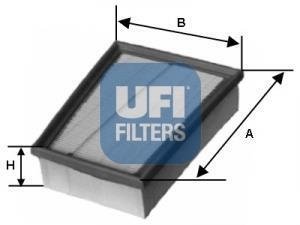 Воздушный фильтр UFI 30.144.00 (фото 1)