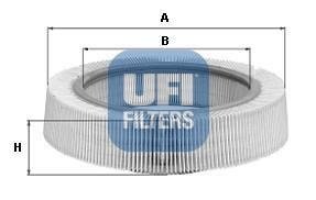 Фильтр воздушный UFI 30.896.00 (фото 1)