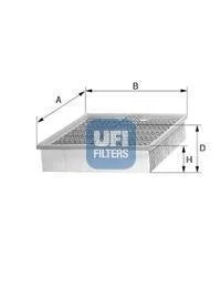 Воздушный фильтр UFI 30.911.00