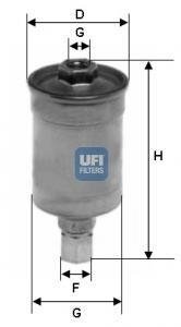 Фільтр паливний UFI 3151100 (фото 1)