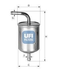 Фильтр топливный UFI 3153000 (фото 1)