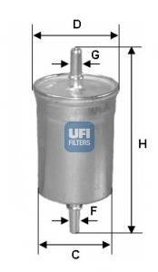 Топливный фильтр UFI 31.842.00 (фото 1)