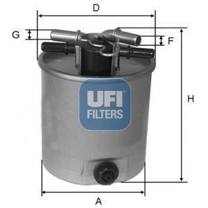 Топливный фильтр UFI 55.392.00 (фото 1)