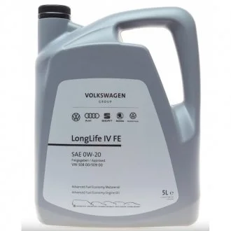Масло моторное LongLife IV FE 0W-20 (5 л) VAG GS60577M4