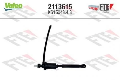 Цилиндр сцепления главный NISSAN/OPEL/RENAULT Valeo 2113615