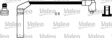 Високовольтні дроти, комплект Valeo 346354