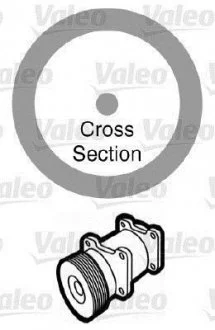 ZESTAW USZCZELEK KLIMATYZACJI FIAT, HONDA, HYUNDAI, MAZDA, OPEL, RANAULT Valeo 509172 (фото 1)