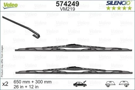 Щетка стеклоочистителя Valeo 574249 (фото 1)
