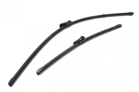 Комплект стеклоочистителей SILENCIO FLAT BLADE SET / бескаркасный / 650 • 400 мм. / со спойлером / Valeo 574668