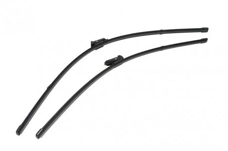 Комплект стеклоочистителей SILENCIO FLAT BLADE SET / бескаркасный / 700 • 580 мм. / со спойлером / Valeo 574674