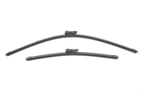 Комплект стеклоочистителей SILENCIO FLAT BLADE SET / бескаркасный / 600 • 400 мм. / со спойлером / Valeo 577804 (фото 1)