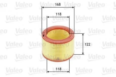 Повітряний фільтр Valeo 585600