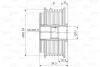 Обгонная муфта генератора Valeo 588127 (фото 2)