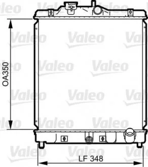 Радиатор системы охлаждения Valeo 734117 (фото 1)