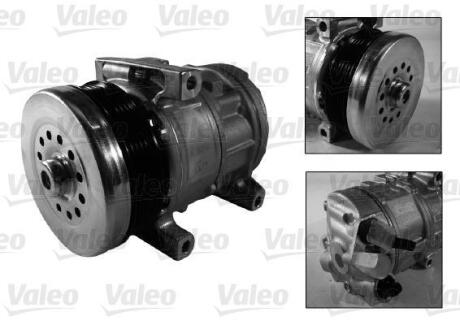 Компресор кондиціонера DOBLO/COMBO 1.4 10- Valeo 813197