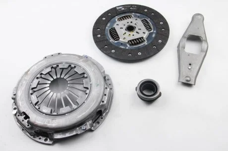 Комплект сцепления Transit V184 2.4DI/TDE 02-06 (с вилкой и выжимным) Valeo 826700