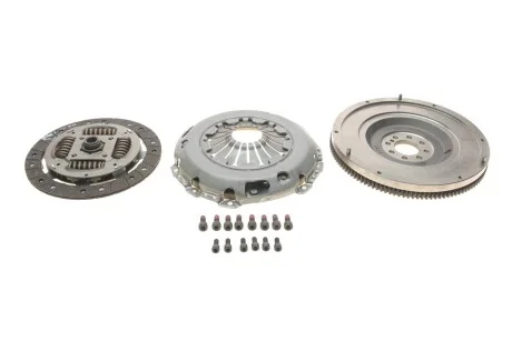 Маховик Combo 1.3 CDTi 04- (сплошной + к-кт сцепления) Valeo 835064
