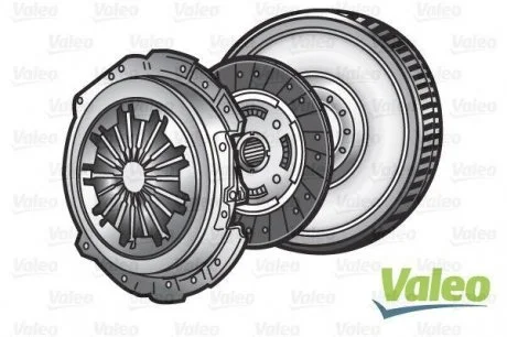 Комплект сцепления + маховик Valeo 835132 (фото 1)