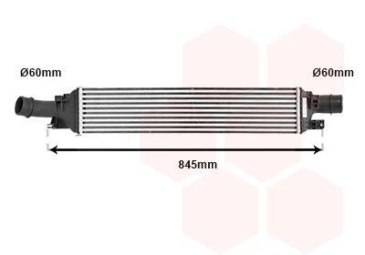 Фото інтеркулер AUDI Q3 2.0D 11- Van Wezel 03004358 Інтеркулер AUDI Q3 2.0D 11- Van Wezel 03004358