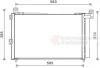 Конденсер кондиціонера FORD RANGER 06/05 > 12 (вир-во Van Wezel) 18005486