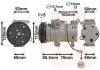 Компрессор кондиционера MAZDA 3 10/03 > 09 (пр-во Van Wezel) 2700K251