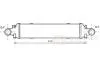 Интеркулер MERCEDES SERIE 204/ CLAS/ GLK (пр-во Van Wezel) 30004593
