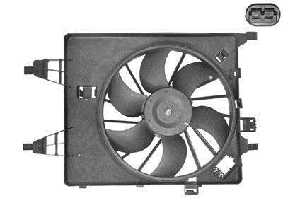 Вентилятор радиатора RENAULT KANGOO 08- (выр-во) Van Wezel 4312746 (фото 1)