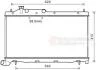 Радіатор охолодження SUBARU IMPREZA/ FORESTER 2.0D 08- Van Wezel 51002105 (фото 2)