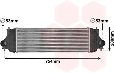 Інтеркулер SUZUKI GRAND VITARA 05>15 Van Wezel 52004134 (фото 1)