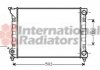 Радіатор охолодження VW PASSAT B3 (88-) 1.6/1.8 -AC Van Wezel 58002071 (фото 2)