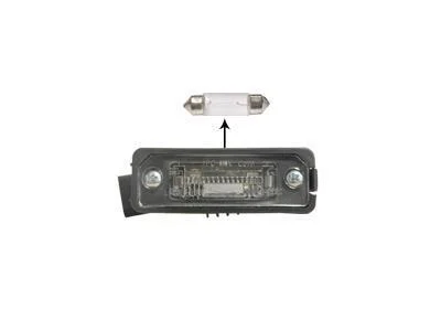 Фото ліхтар підсвітки номерного знаку LEFT/RIGHT VOLKSWAGEN PASSAT 02/05 > 11/10 Van Wezel 5839920 Ліхтар підсвітки номерного знаку LEFT/RIGHT VOLKSWAGEN PASSAT 02/05 > 11/10 Van Wezel 5839920