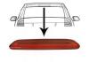 Додатковий стоп-сигнал SKODA OCTAVIA 04 > 08 Van Wezel 7622929 (фото 1)