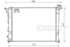 Радіатор охолодження KIA Sportage 1.6 10- (вир-во Van Wezel) 82002285