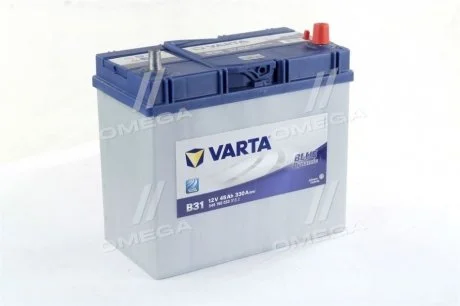 Акумулятор 45Ah-12v BD(B31) (238х129х227),R,EN330 VARTA 545 155 033