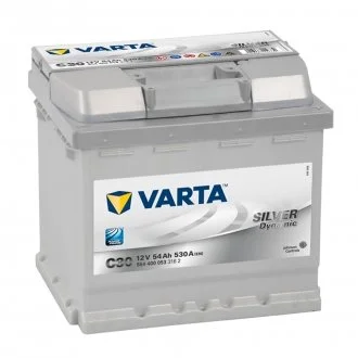 Аккумулятор 54Ah-12v SD(C30) (207x175x190),R,EN530 VARTA 554.400.053